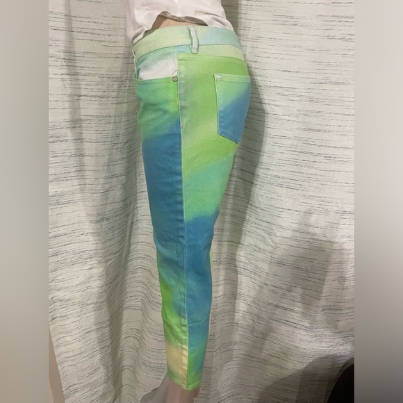 ELIE‎ TAHARI, above-ankle denim pants size 6 - Picture 3 of 10